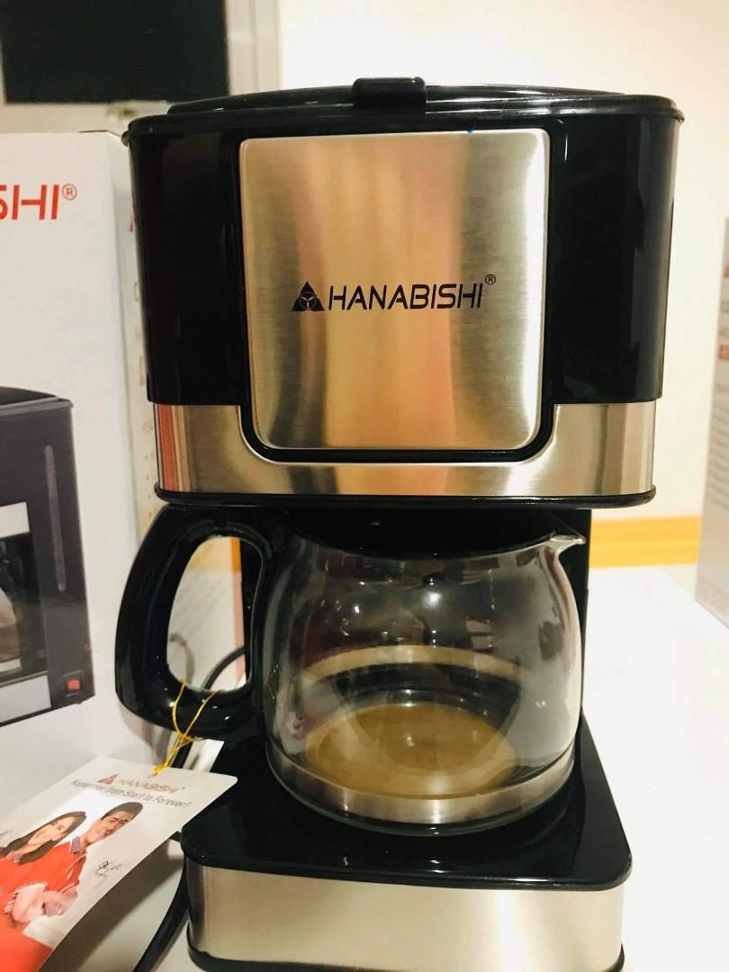 Hanabishi Coffee Maker HCM15XB 46 Cups, TV & Home Appliances, Kitchen