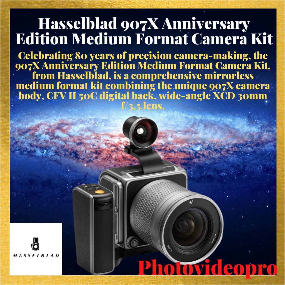 Hasselblad 907X Anniversary Edition Medium Format Camera Kit