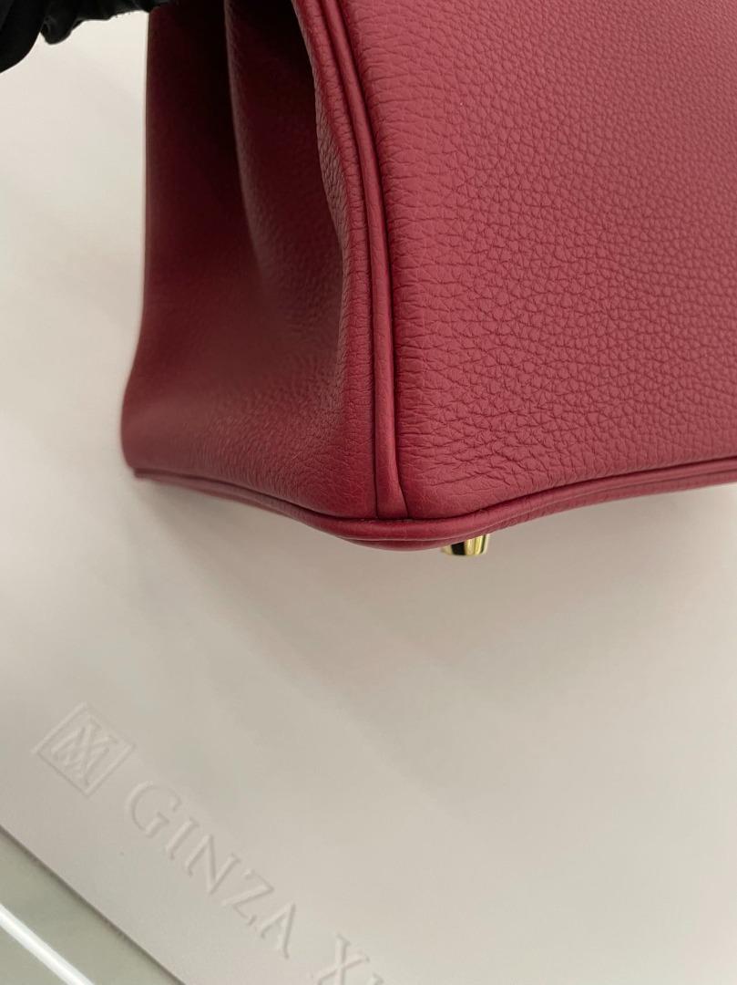 Hermès Birkin 30 Rouge Grenat Togo GHW - AWL2812