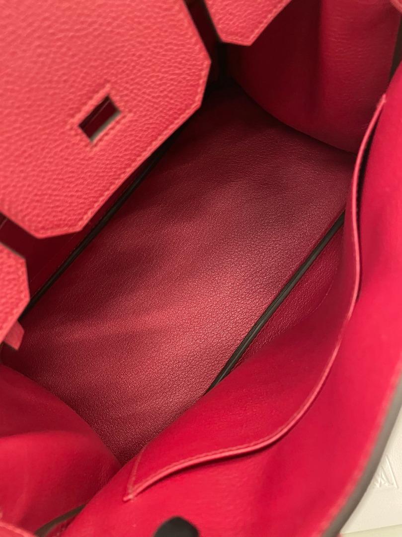 Hermès Birkin Rouge Grenat Togo Handbag