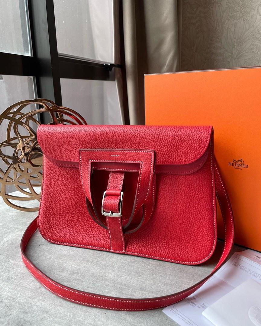 Hermes Halzan 31, Luxury, Bags & Wallets on Carousell