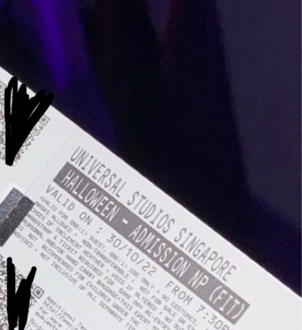 HHN 2022 tickets, Tickets & Vouchers, Event Tickets on Carousell