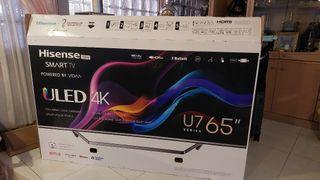 Hisense 65 U7G ULED 4K Quantum Dot TV HDR Dolby Atmos Vision