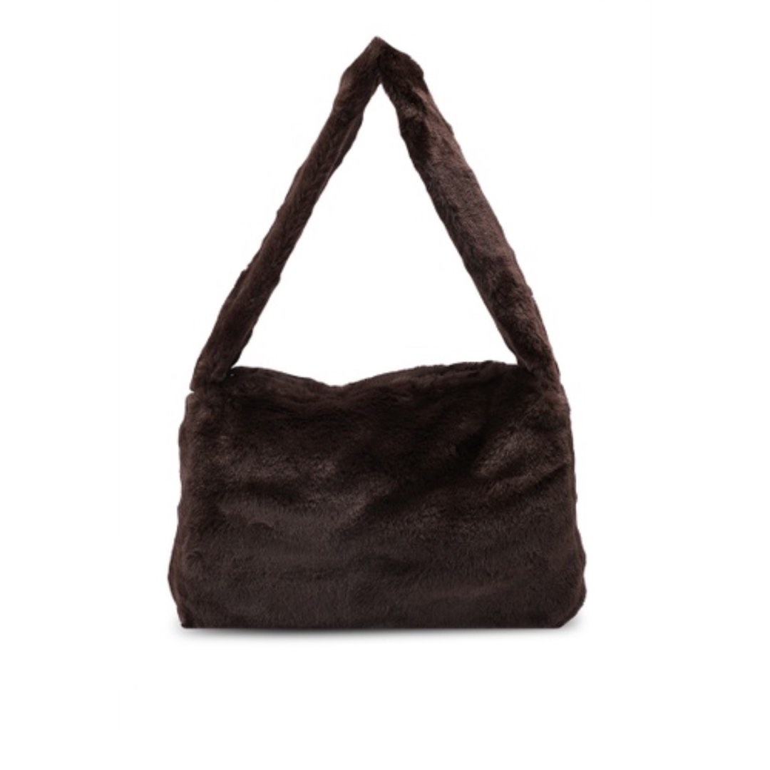 H M Faux Fur Bag Women s Fashion Bags Wallets Shoulder