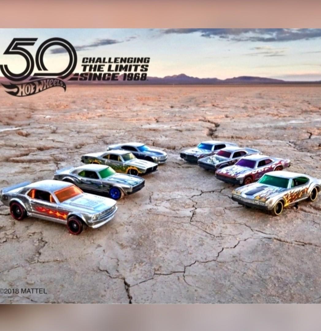 Hot wheels 50th anniversary zamac hot sale