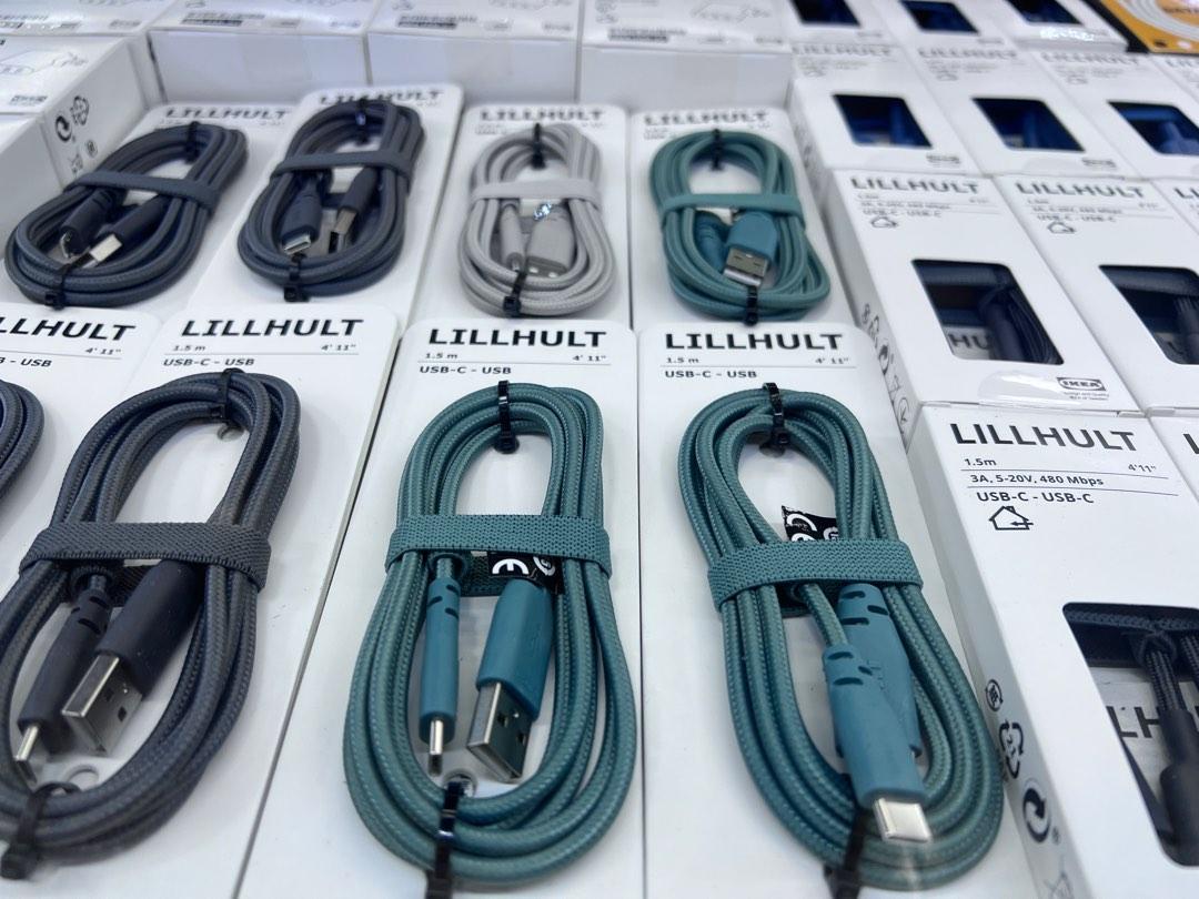 LILLHULT USB-A to USB-C - blue 1.5 m