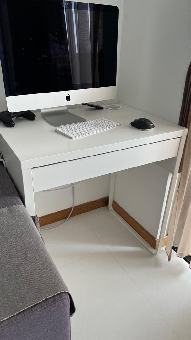 IKEA Desk white 73x50 cm Furniture Home Living Furniture