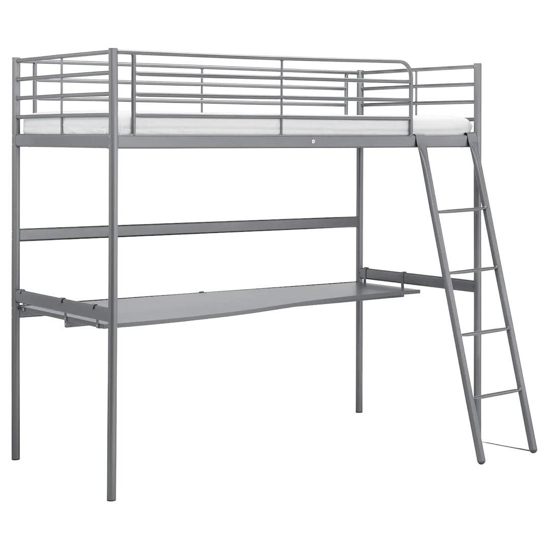 IKEA Loft Bed Frame WITHOUT desk, Furniture & Home Living, Furniture