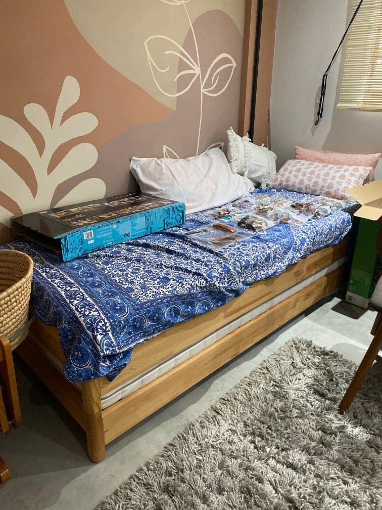 Ikea Utaker, Furniture & Home Living, Furniture, Bed Frames