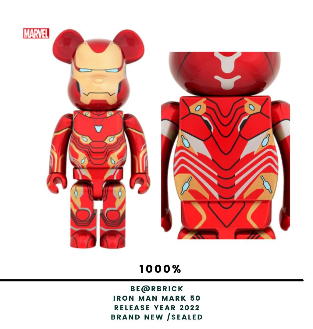 ハンドメイドBE@RBRICK IRON MAN MARK 50 1000％ - mtengowakumunda.com