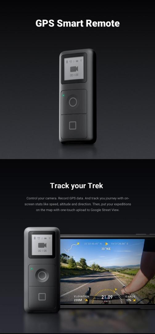 Insta360 gps smart remote for one x camera hotsell