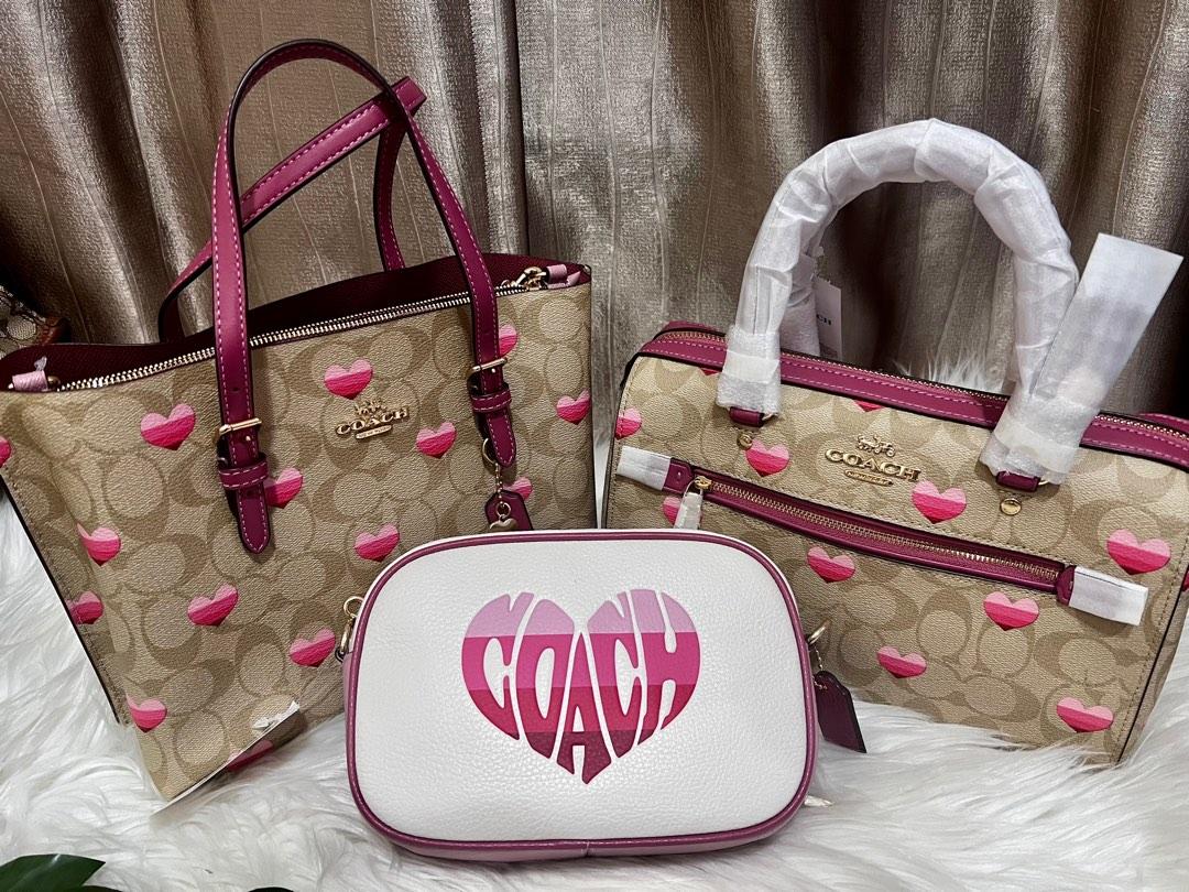 COACH Womens Mini Jamie Camera Bag In Leather (IM/Chalk Multi With Stripe  Heart Motif), Im/Chalk Multi With Stripe Heart Motif: Buy Online at Best  Price in UAE 