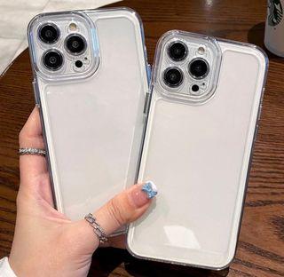 iphone 14 pro max cover (transparent)