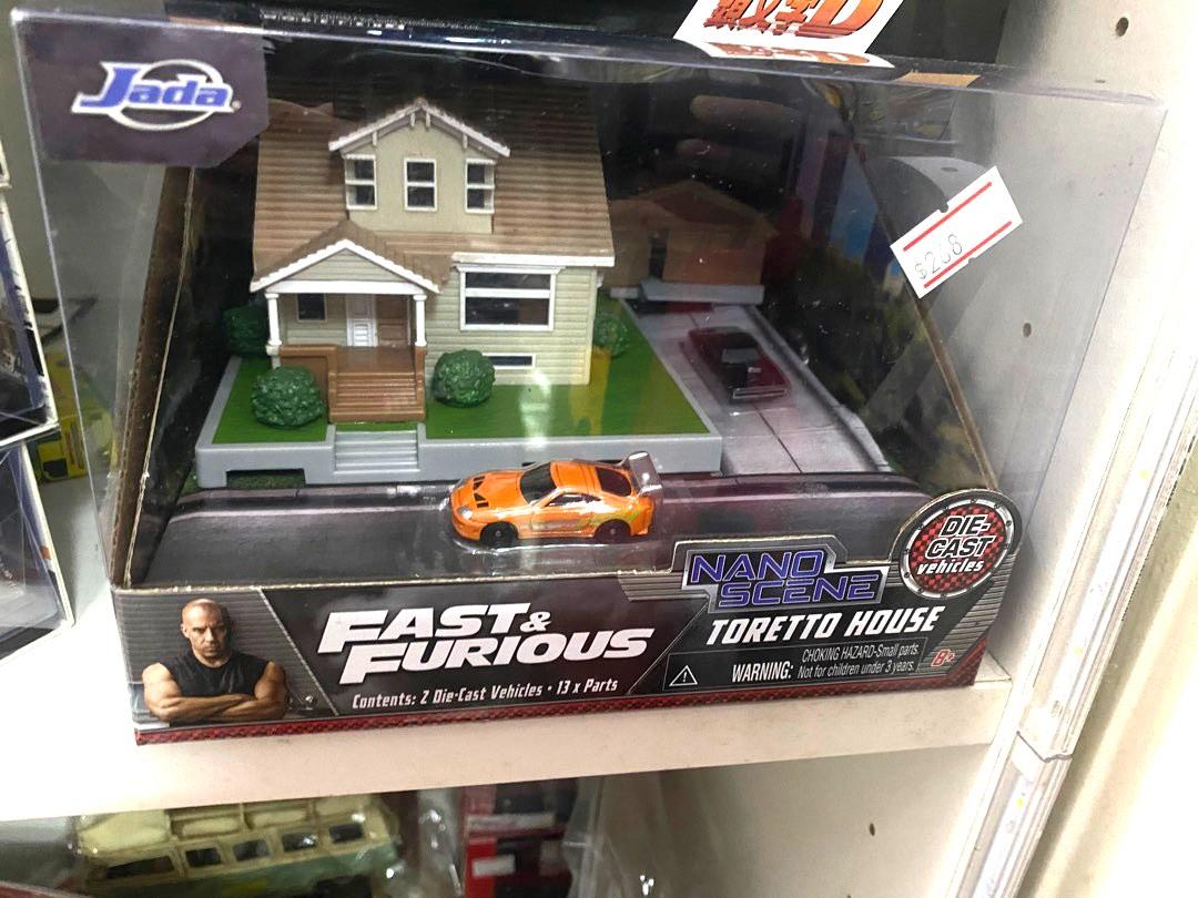Jada Fast & Furious Nano Scene Toretto House, 興趣及遊戲, 玩具