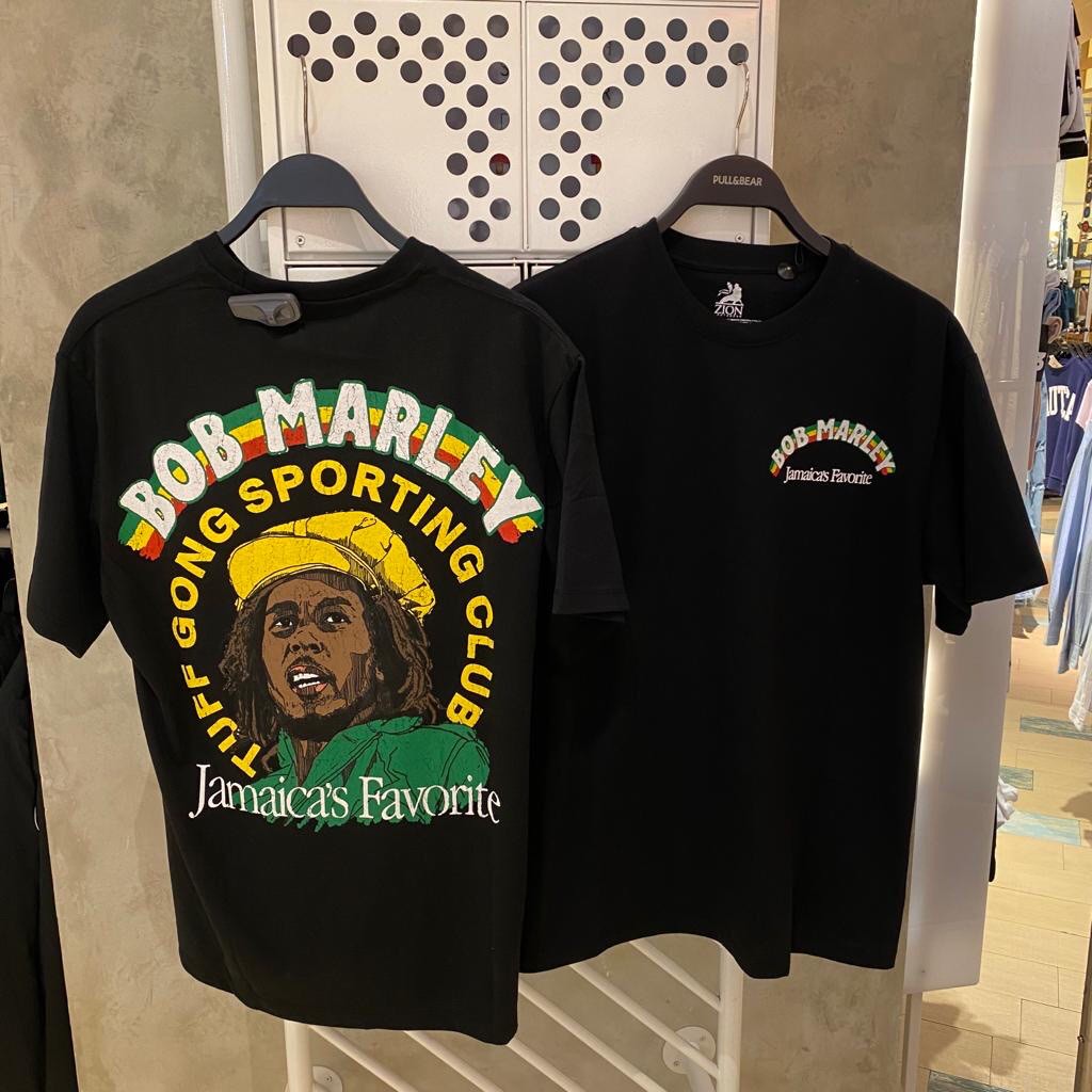 pull and bear bob marley shirt