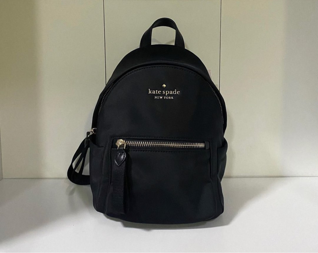 Kate Spade Chelsea The Little Better Nylon Mini Backpack Black