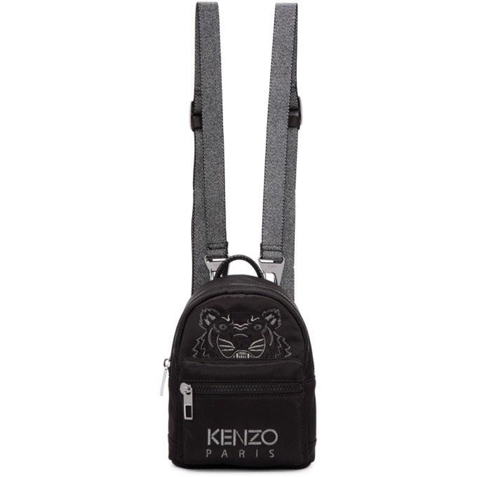 Kenzo Black Limited Edition Holiday Mini Backpack Women s Fashion Bags Wallets Cross body Bags on Carousell