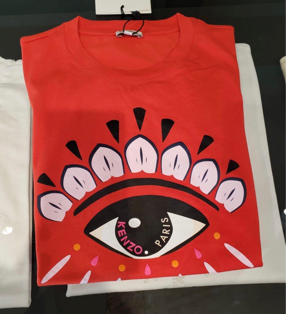Kenzo red eye best sale t shirt