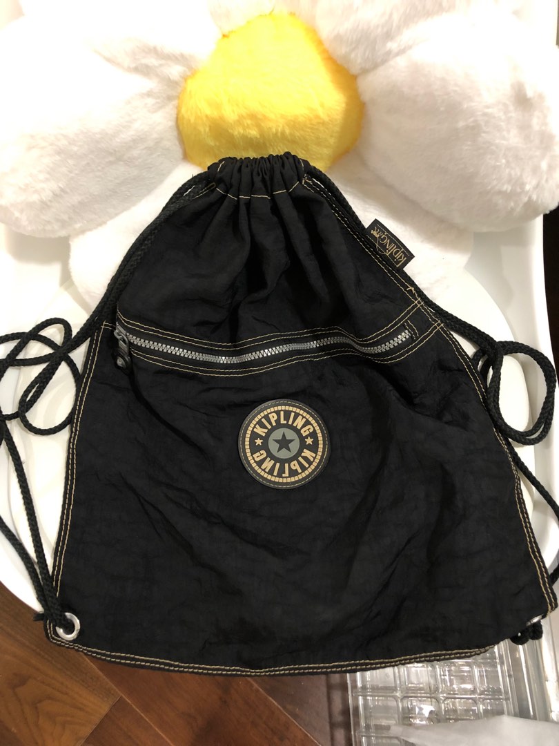 Kipling Pull String Backpack, Women's Fashion, Bags & Wallets