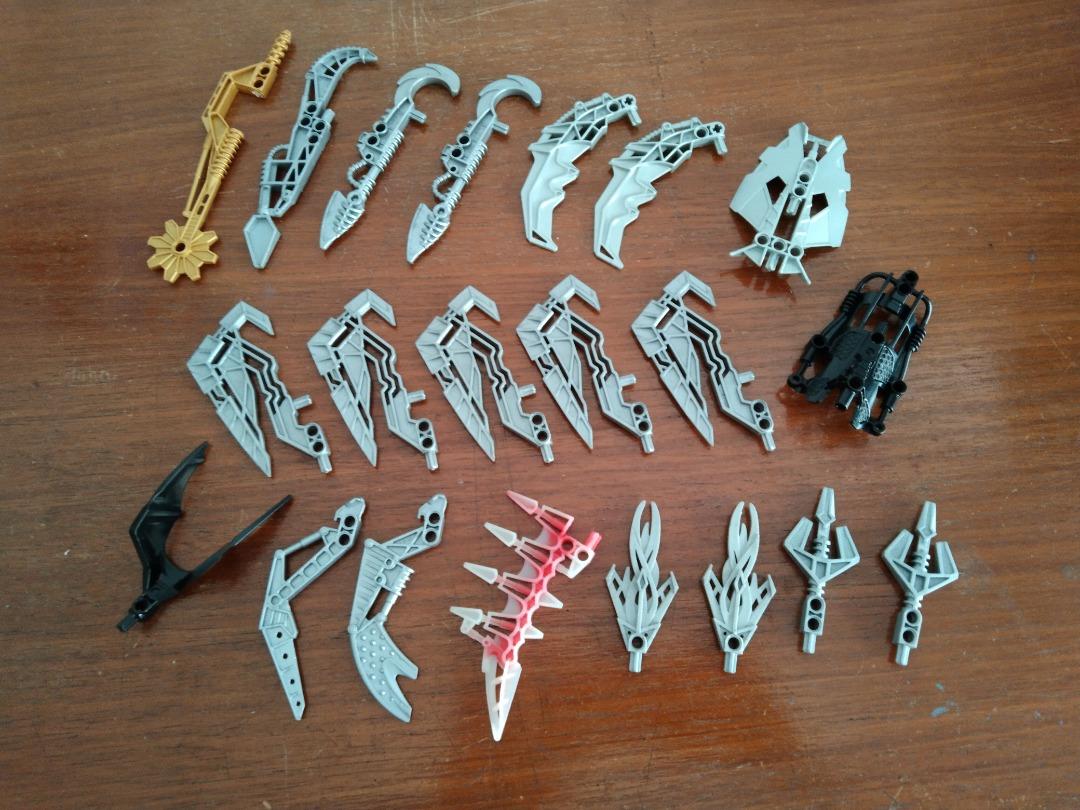 Lego bionicle weapons cheap