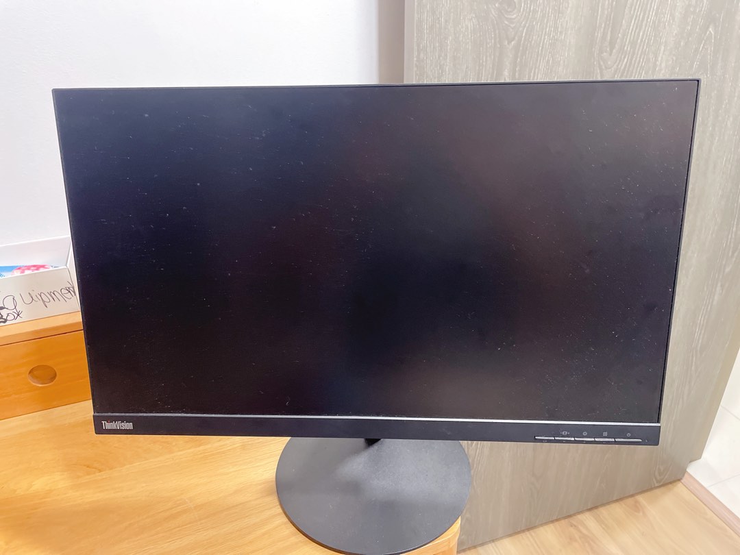 Lenovo ThinkVision monitor, Computers & Tech, Desktops on Carousell