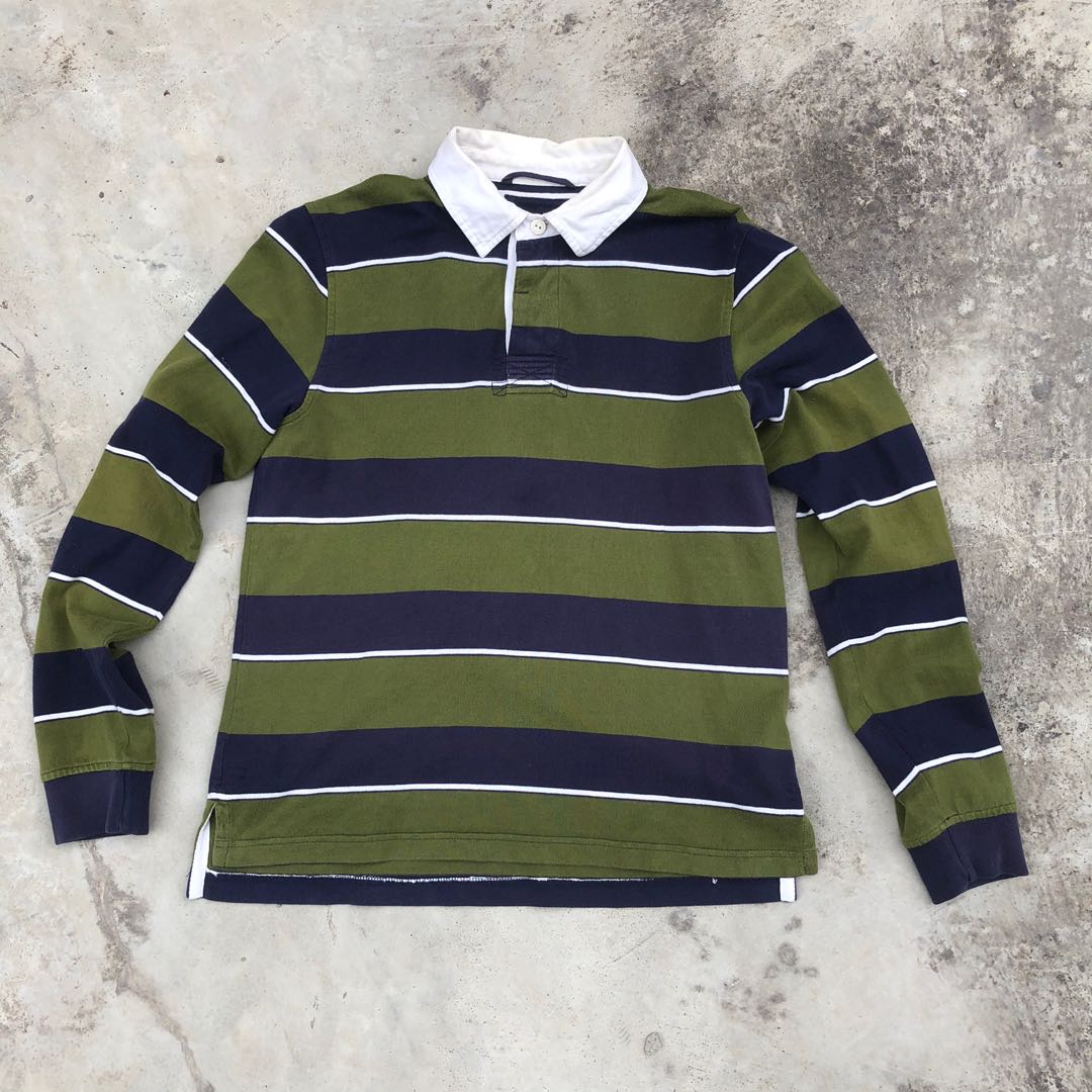 LL BEAN Polo rugby shirt collar, Men's Fashion, Tops & Sets, Tshirts