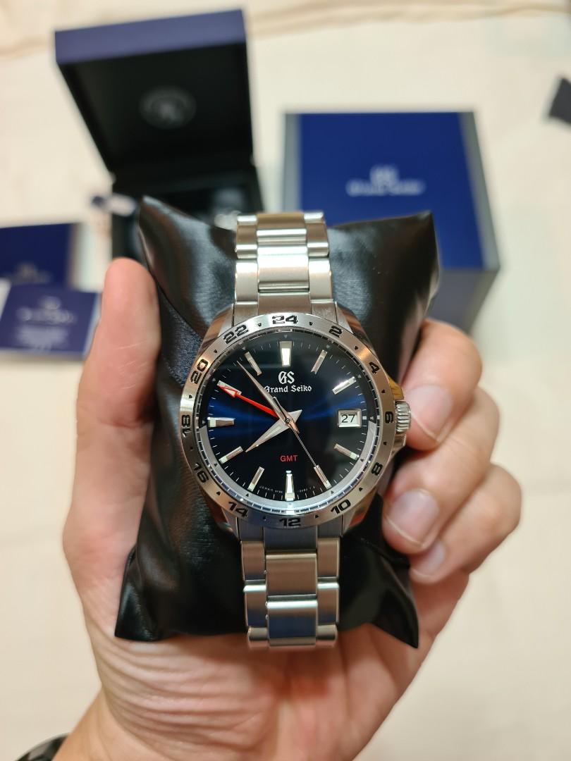 LNIB Grand Seiko SBGN005 9F Quartz GMT Blue, Men's Fashion, Watches &  Accessories, Watches on Carousell