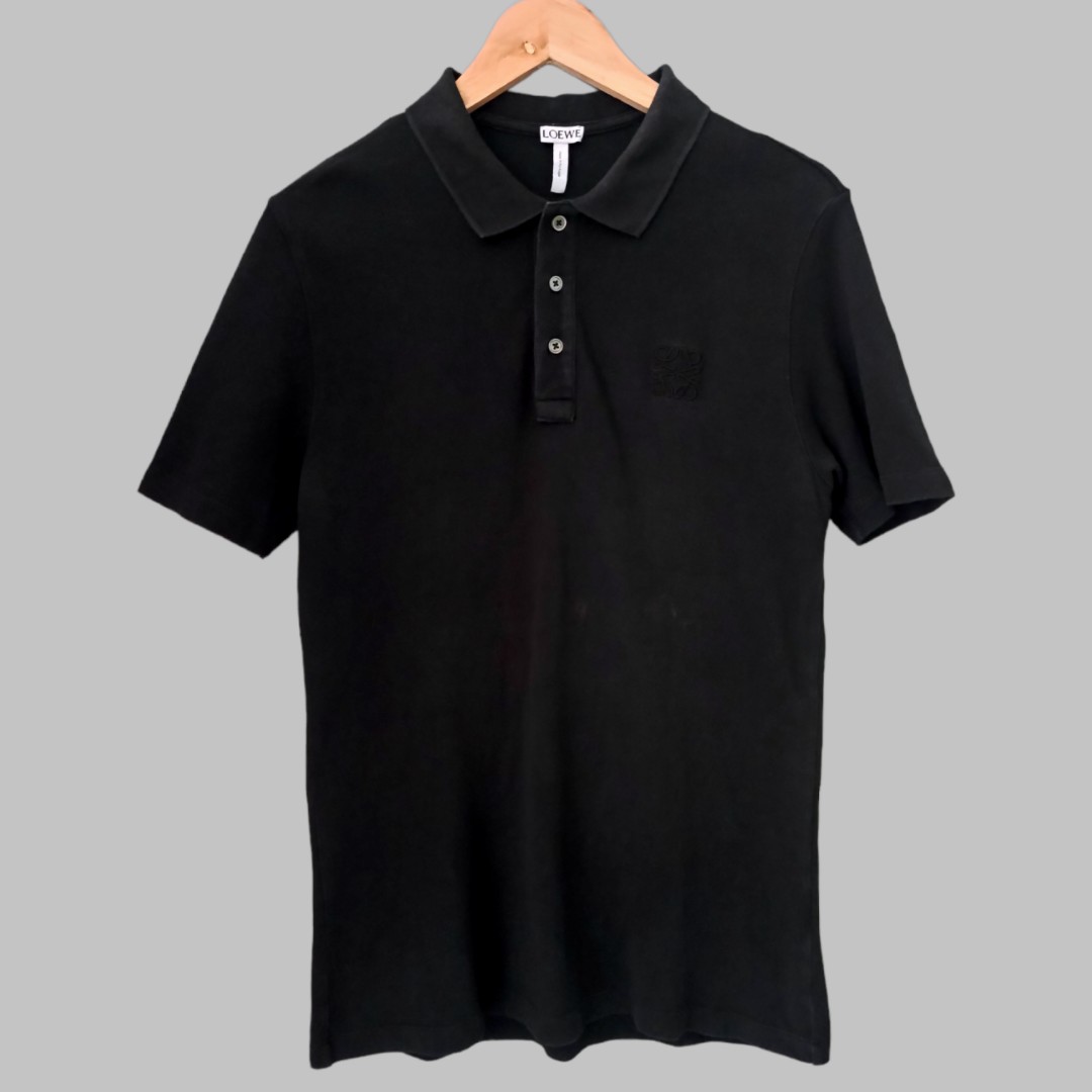 LOEWE Classic Embroidered Poloshirt, Men's Fashion, Tops & Sets ...