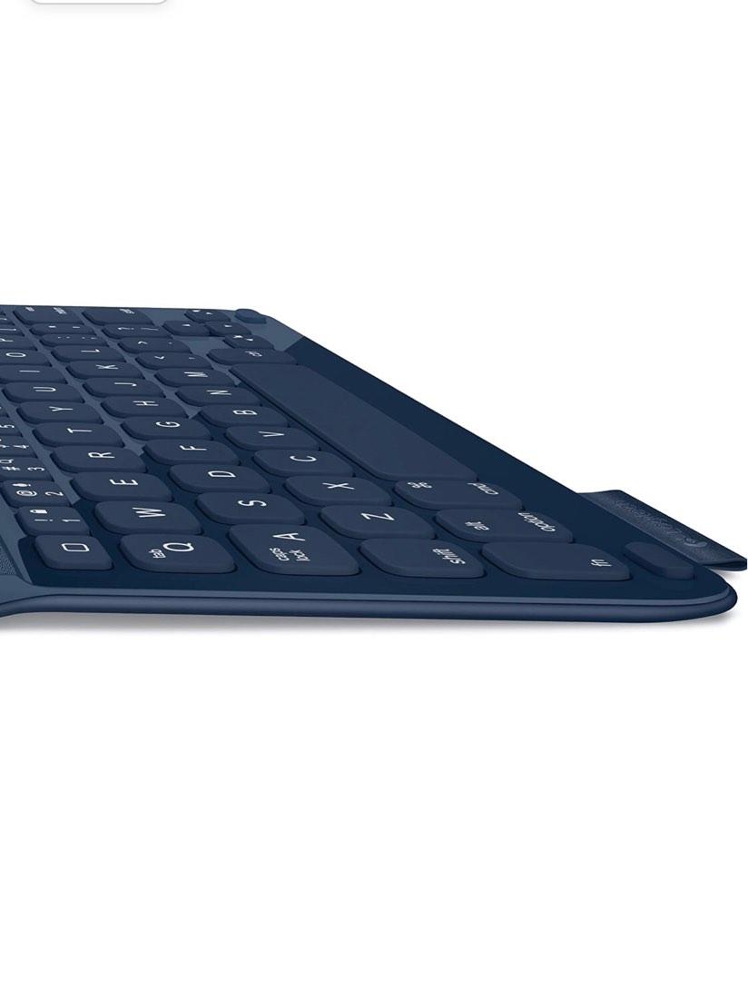 Logitech Ultrathin Keyboard Folio for iPad 5, Midnight Navy, Computers