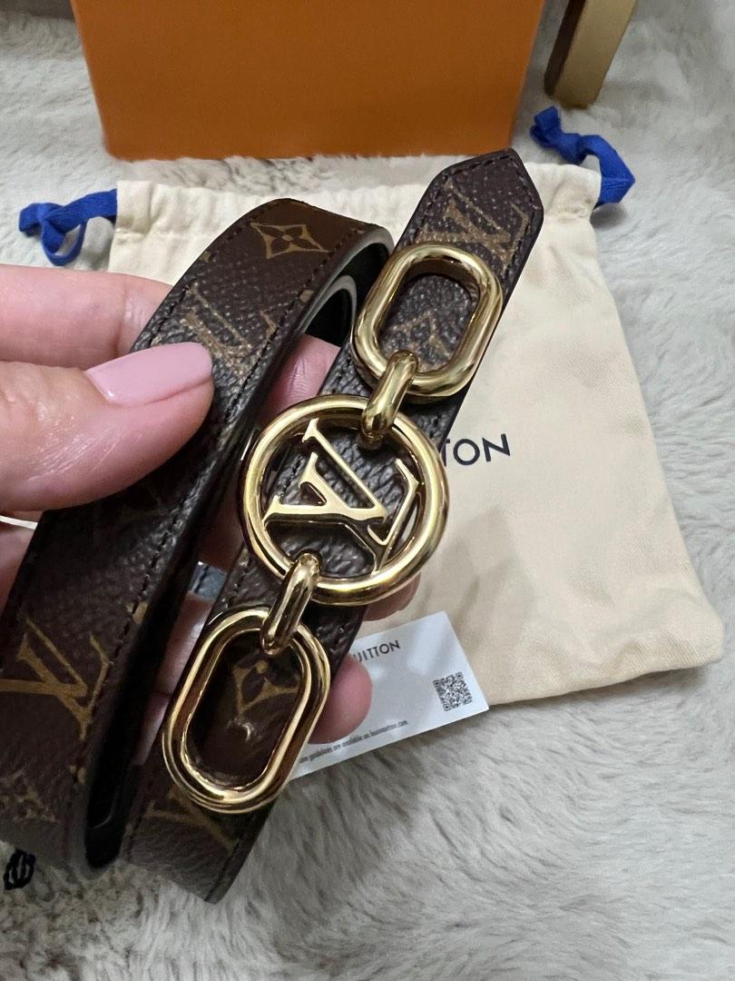 Louis Vuitton LV Circle Prime 20mm Reversible Belt Brown/Black