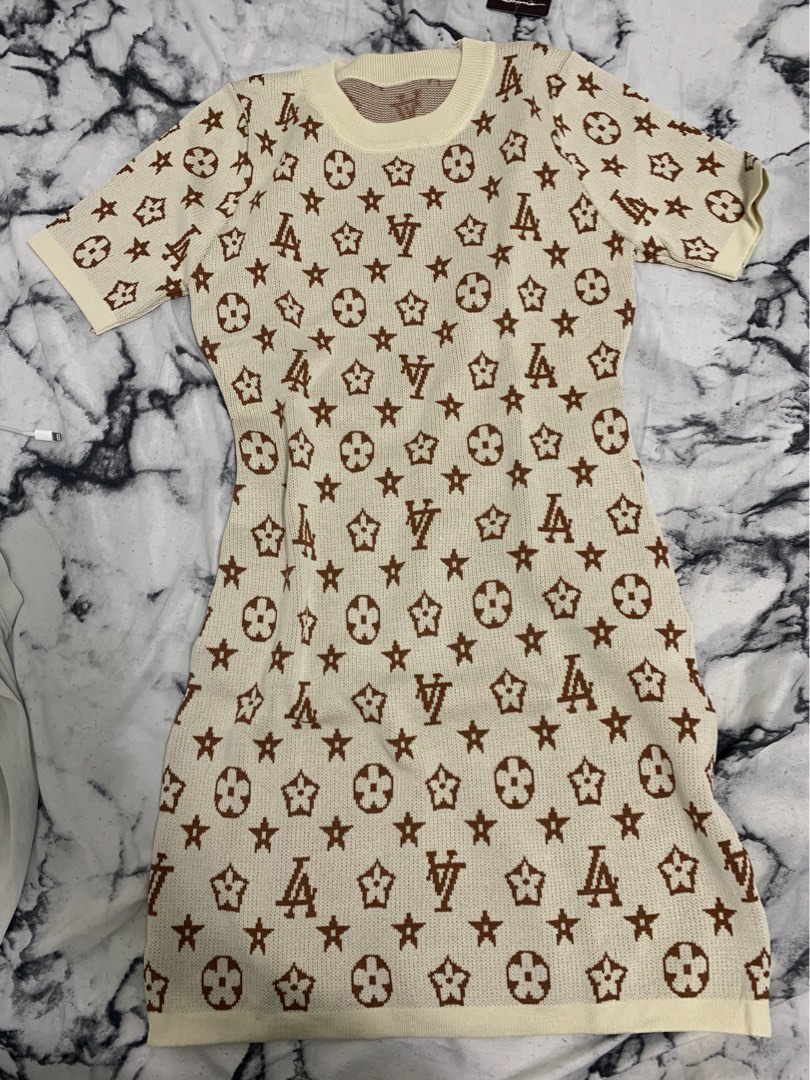 Louis Vuitton denim dress, Women's Fashion, Dresses & Sets, Dresses on  Carousell