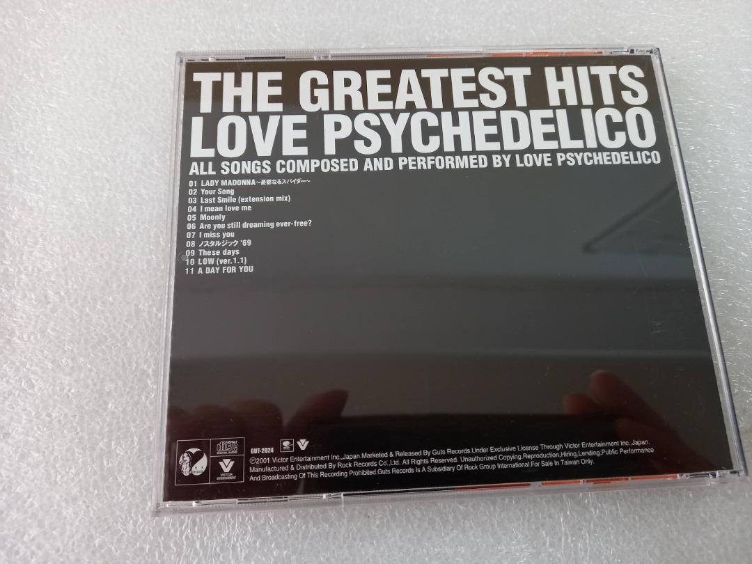 Love Psychedelico - THE GREATEST HITS 台灣版CD 附側紙歌詞書, 興趣