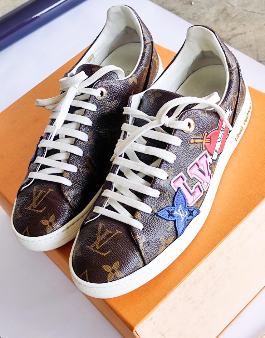 Lv black heart best sale sneaker