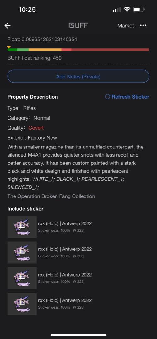 M4a1s printstream factory new, Video Gaming, Gaming Accessories, In