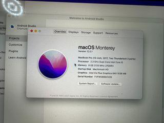 MacBook Pro 13 Inch, 2017