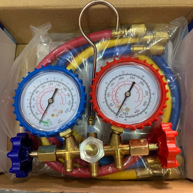 manifold gauge air cond meter and 3pcs hose set, Services, Home