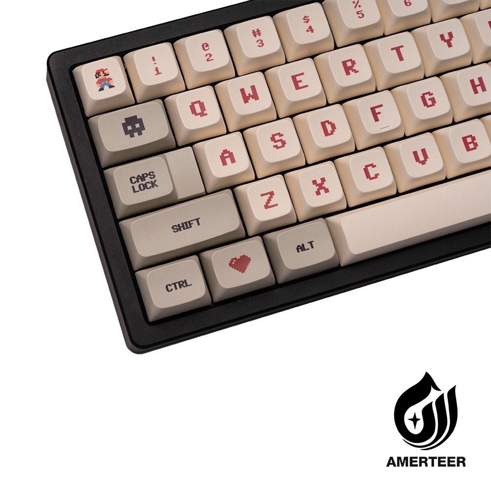 143 KEYS Mario Video Game XDA keycaps (Category: Computer Keyboard) located in Manila. Submitted by razelysonn (Listing ID 1187429707, Image 3). Description: 5 sets available, 1100 each..