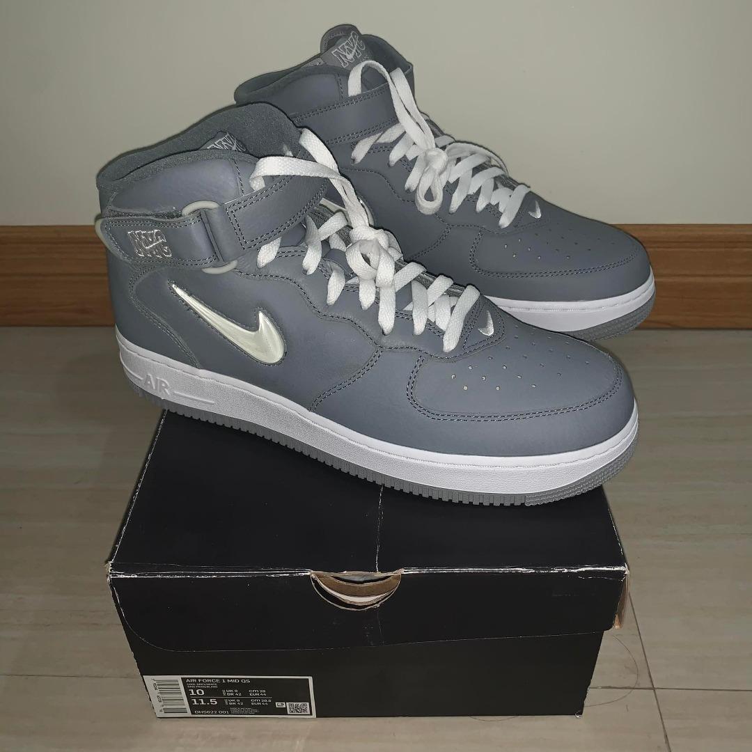 Nike Air Force 1 Mid QS Jewel NYC - Cool Grey : r/Sneakers
