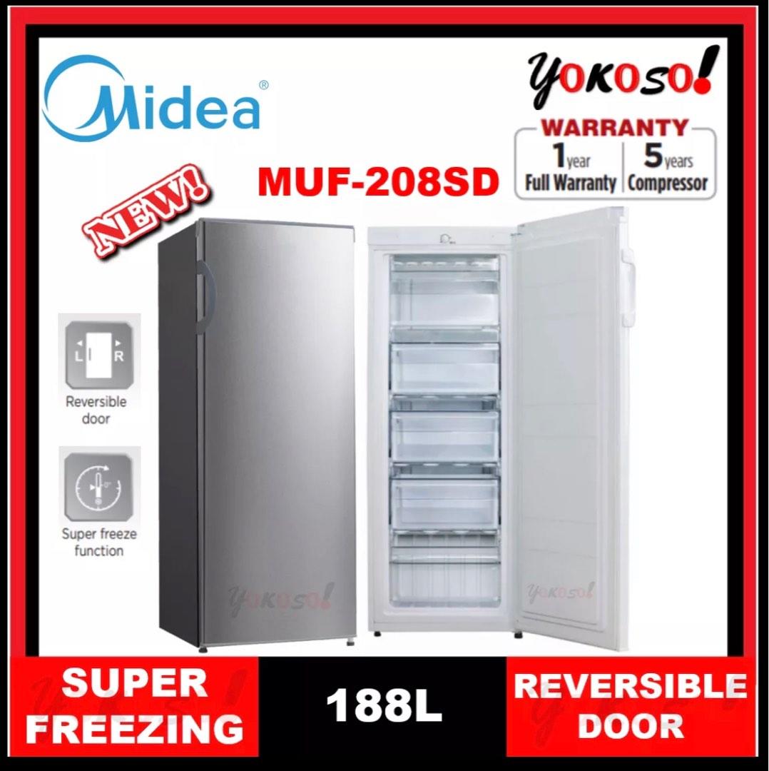 Midea Upright Freezer, TV & Home Appliances, Kitchen Appliances, Refrigerators & Freezers on