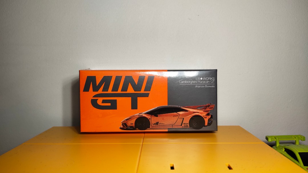 Mini GT LB Works Lamborghini Huracan GT Orange (1/64) (355)