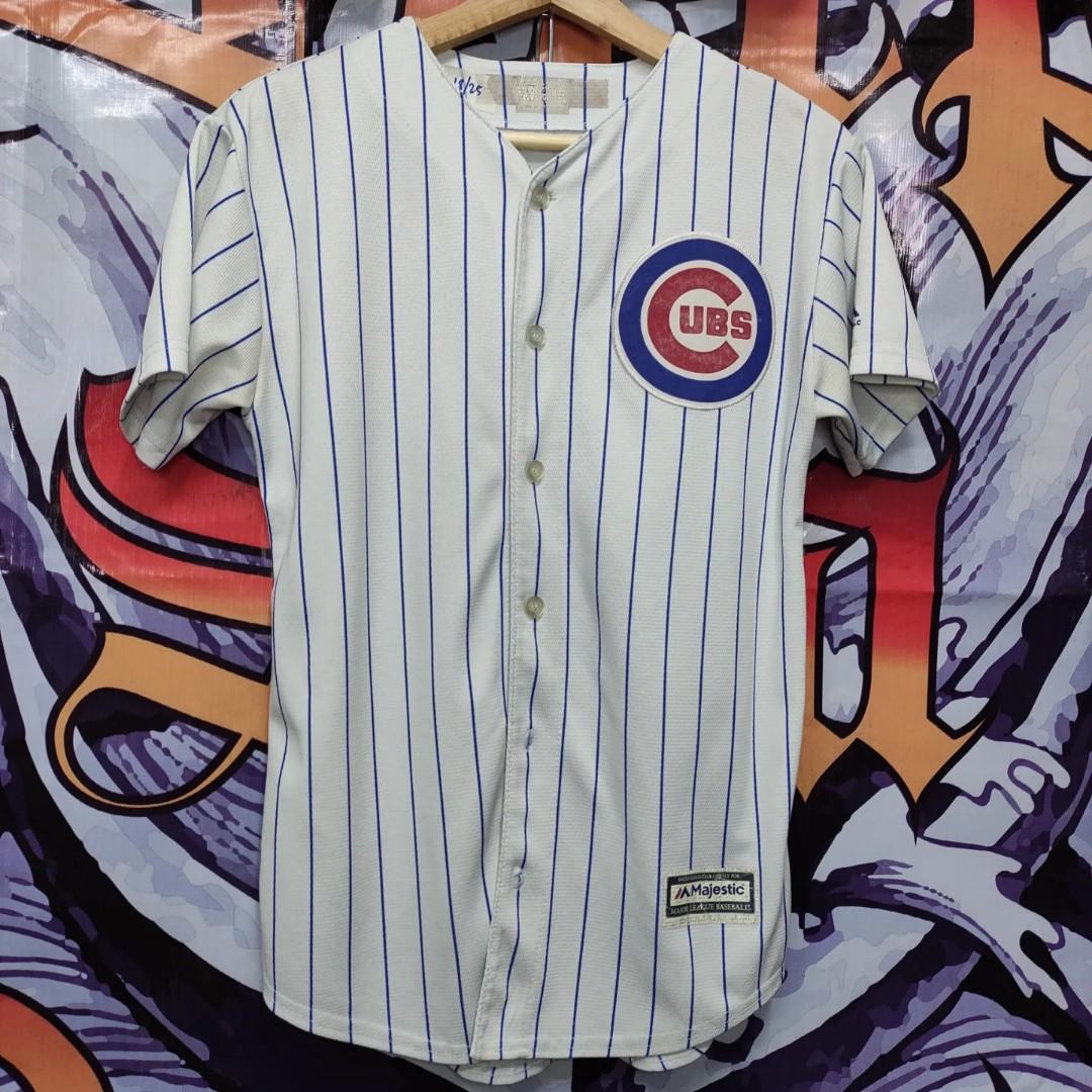 MLB Chicago Cubs Jersey, Men's Fashion, Tops & Sets, Tshirts & Polo Shirts  on Carousell