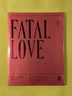 MONSTA X 3rd Album Fatal Love ver.2 [SEALED]