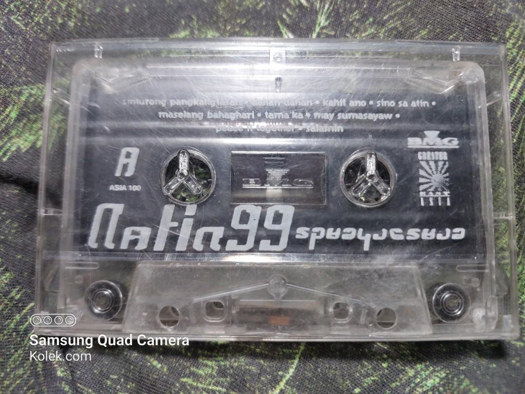 Natin99 Album By Eraserheads cassete tape (no inlay), Hobbies & Toys