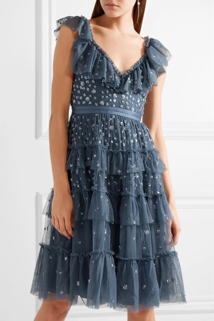 Needle and thread sunburst gown 2025