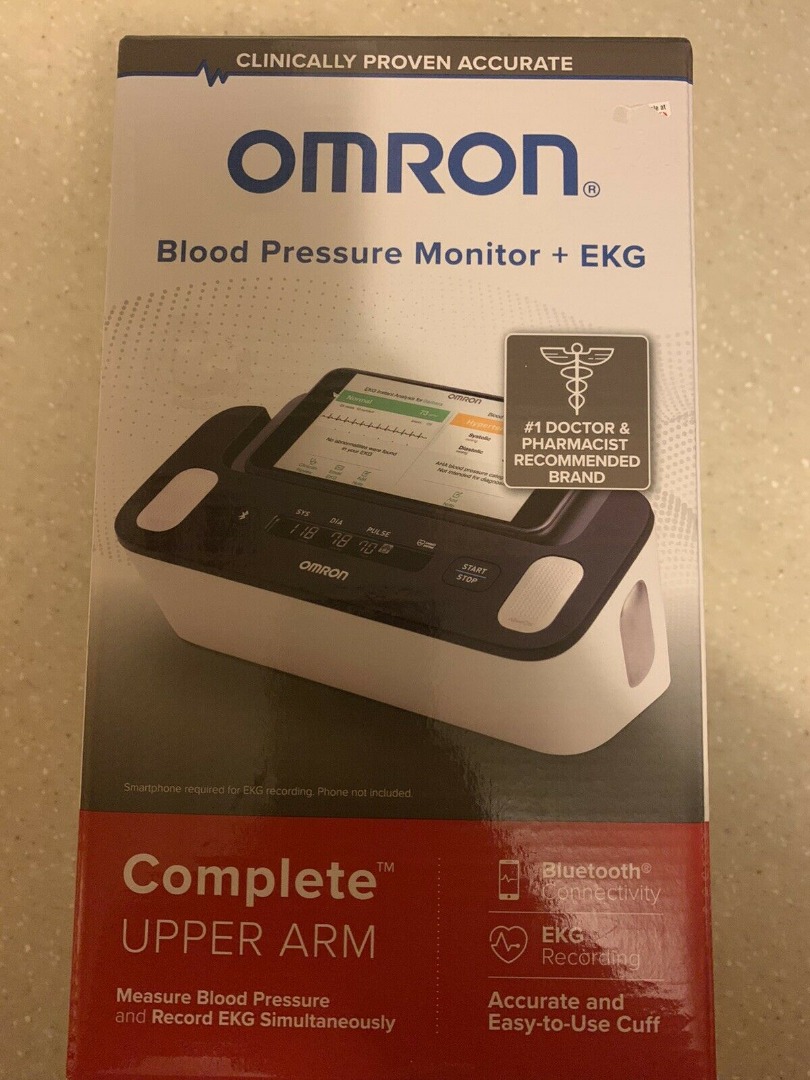 NEW In Box Omron Complete Wireless Upper Arm Blood Pressure Monitor