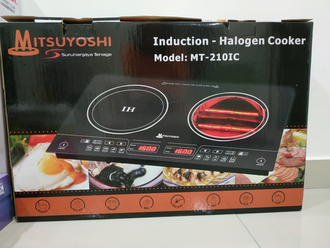 New inductionhalogen cooker, TV & Home Appliances, Kitchen Appliances