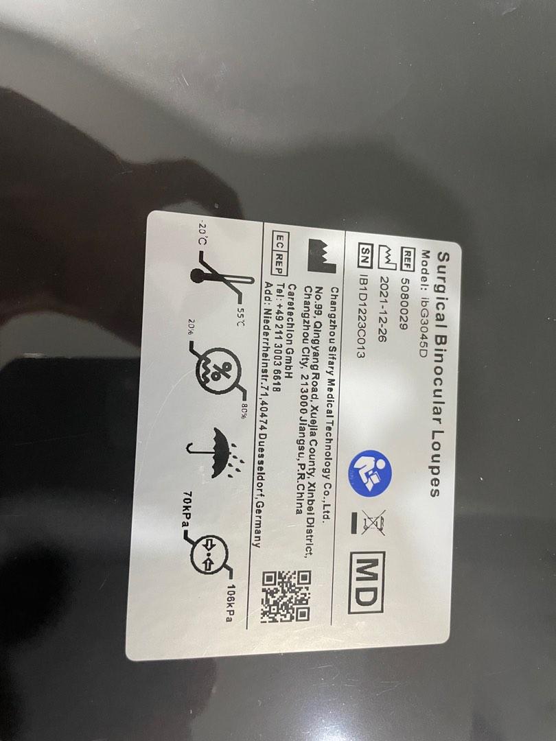 Newly sealed in box dental loupes Eighteeth Brilliance 3.0x, Health