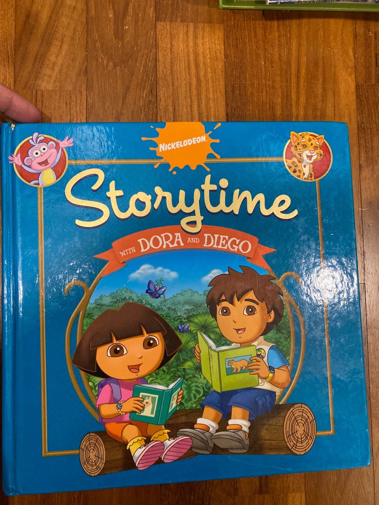 Nickelodeon Storytime with Dora and Diego, Hobbies & Toys, Books ...