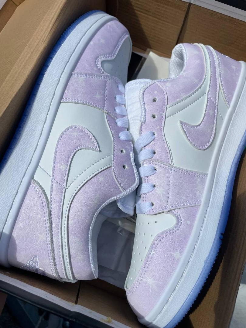 NIKE AIR JORDAN 1 LOW UV STAR (SAIZ 3741), Women's Fashion, Footwear