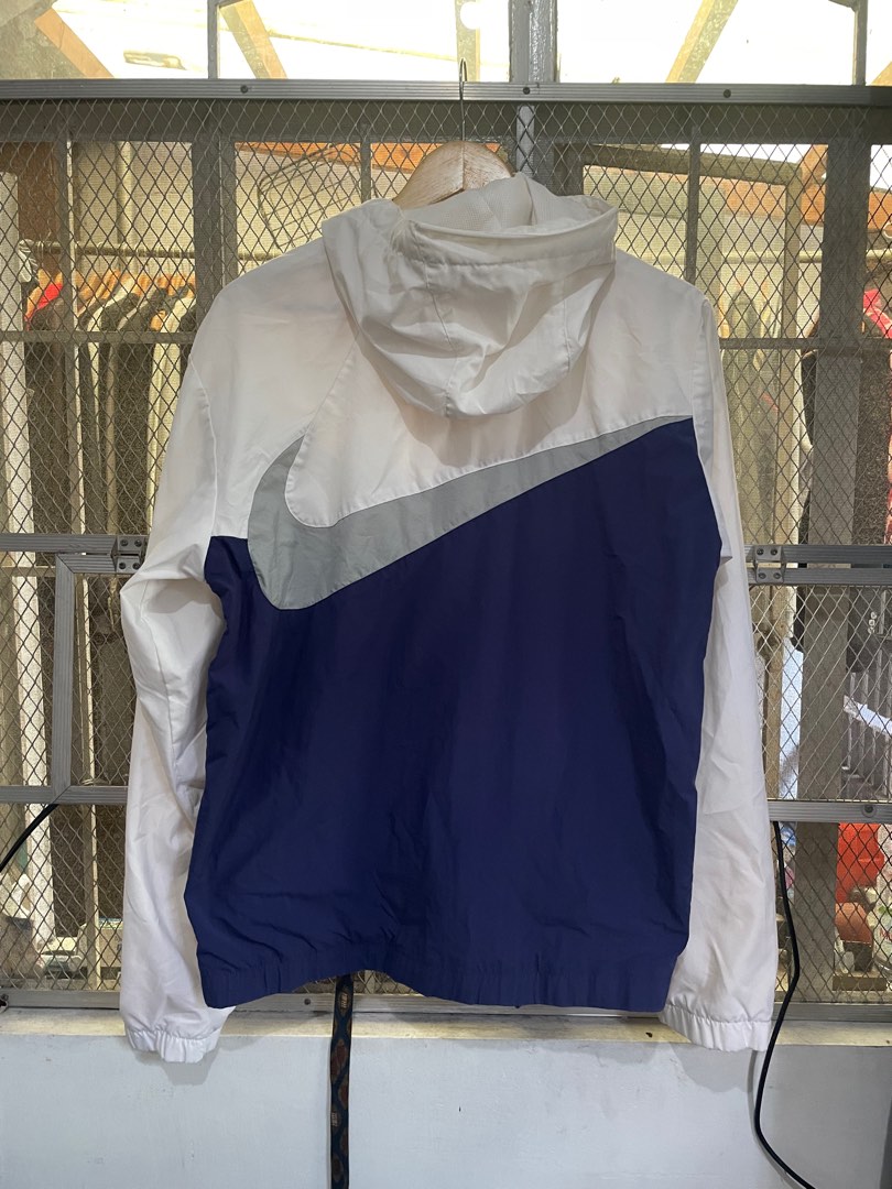 swoosh nike windbreaker